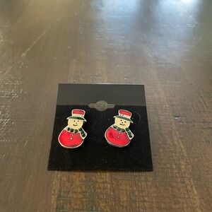 Santa Claus stud earrings
